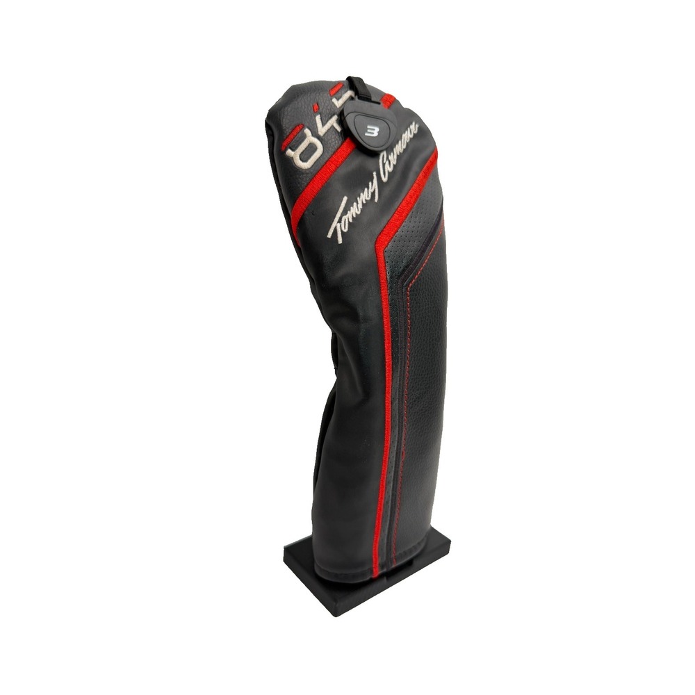 Tommy Armour 845 Fairway 3 Wood Golf Headcover | Black, Red, & White | GREAT!